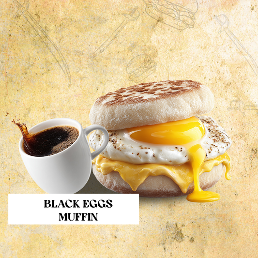 Black Eggs Muffin